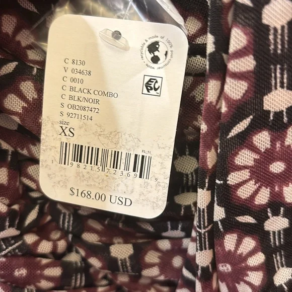 Free People Briella Ruched Midi Dress NWT - Picture 4 of 5